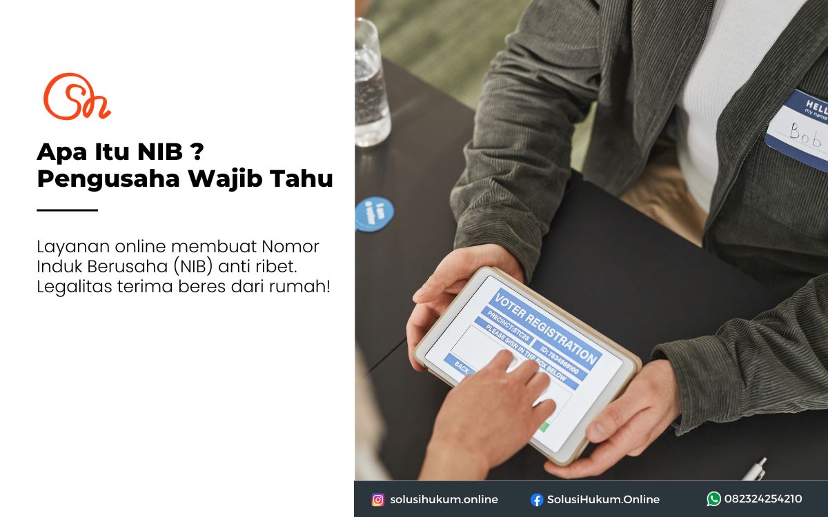 Apa Itu NIB (Nomor Induk Berusaha)